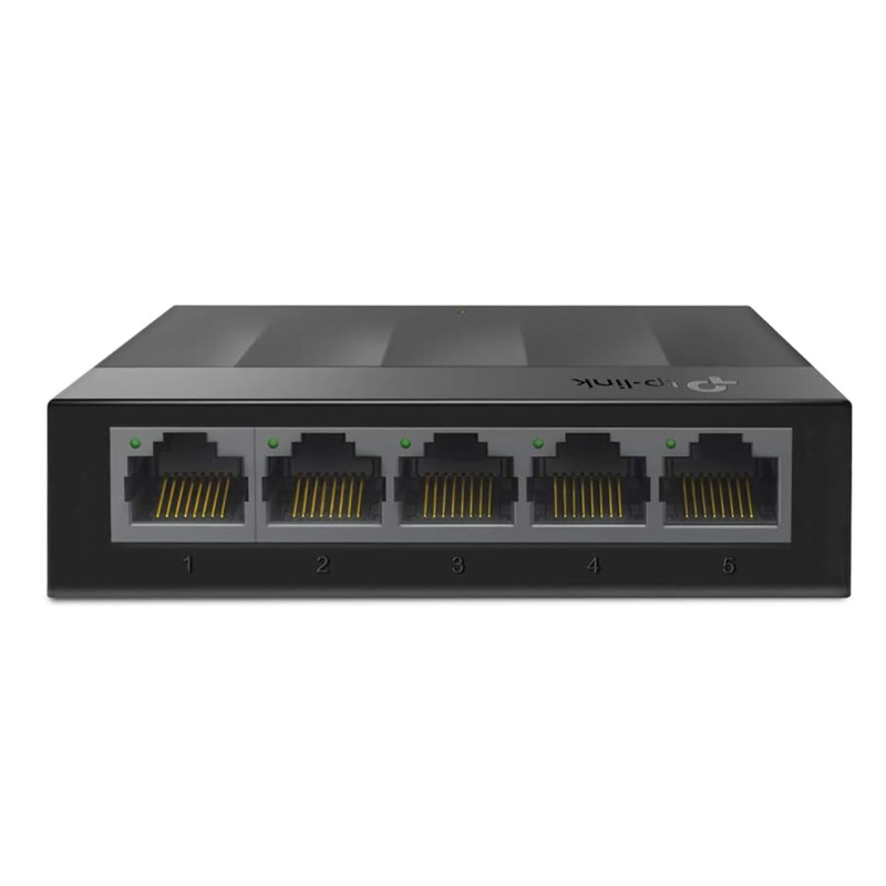 TP-LINK LS1005G Desktop Switch, 5 Ports - Black